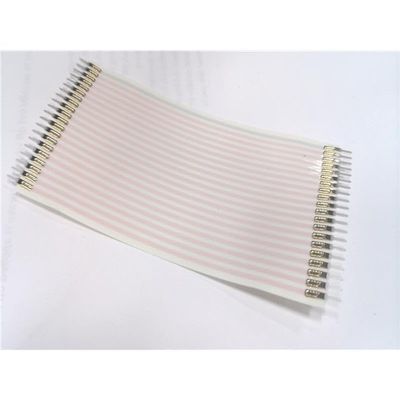 AMP A9AAT-2004F .100" 2.54MM, 20 Position, Flat Flex Cable FFC Assembly, Solder TAB to Solder TAB 4.00" (101.60MM)