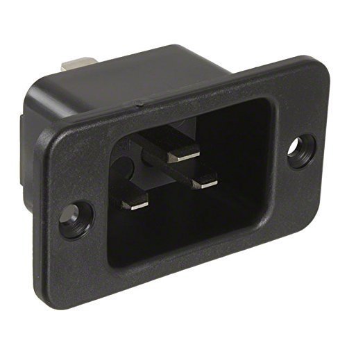 SCHURTER 6163.0004 1621 APPLIANCE INLET 16A 70(deg)C (50 pieces)