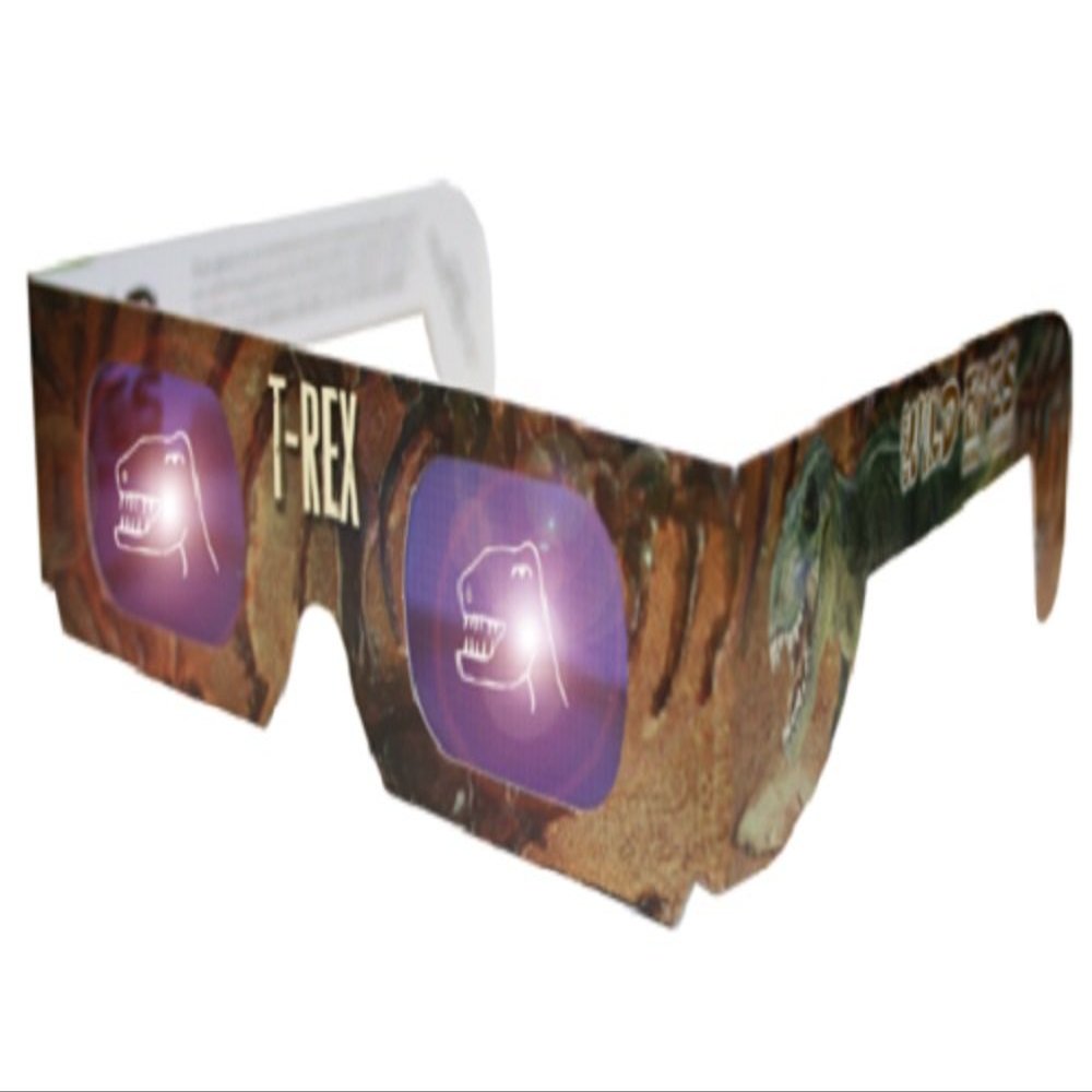 Wild Eyes Holographic T-Rex 3D Animal Glasses