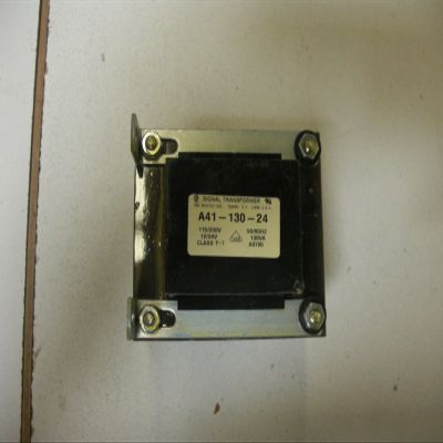 SIGNAL TRANSFORMER A41-130-24 POWER TRANSFORMER; SINGLE PHASE TRANSFORMERUSED