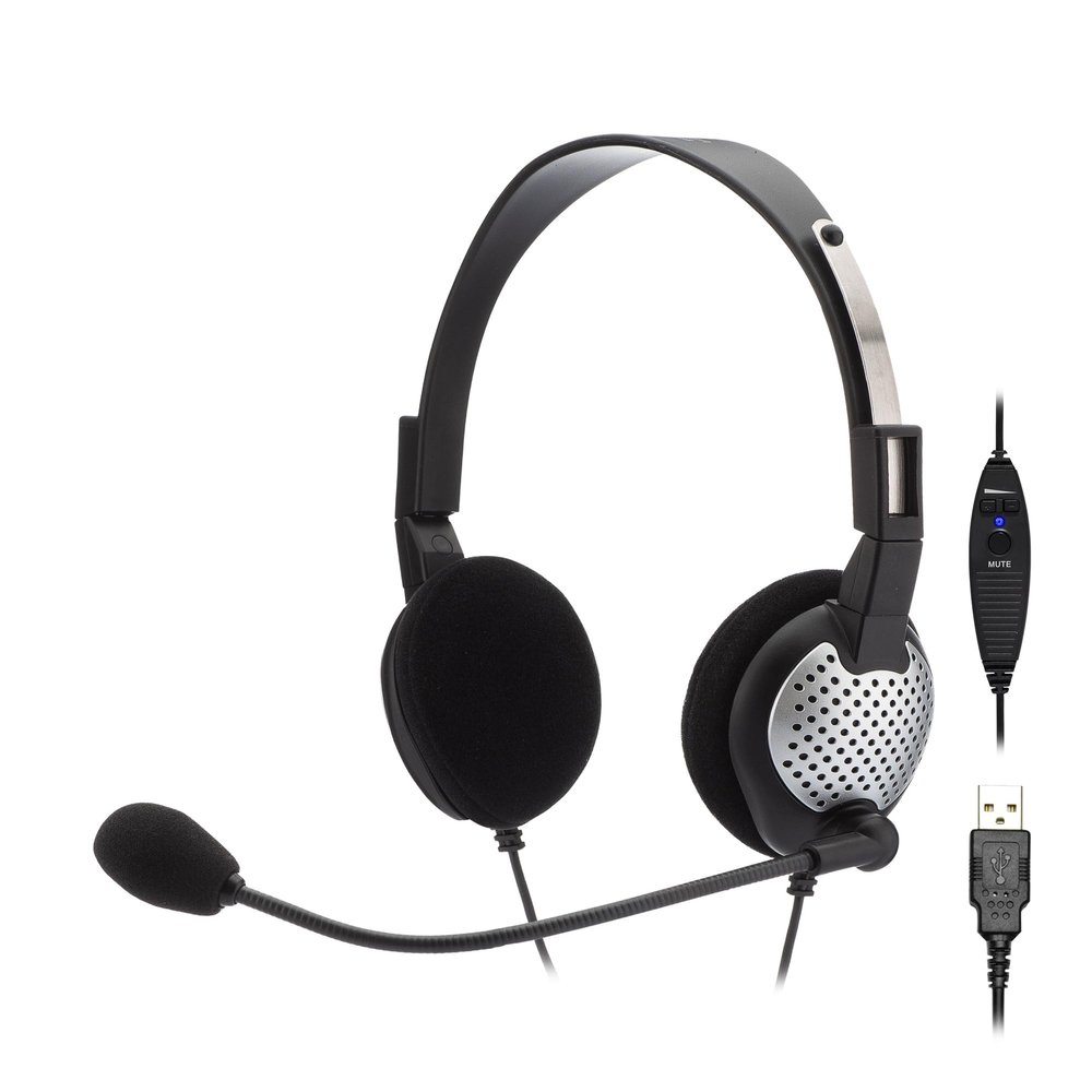 Andrea Communications Digital Stereo USB Headset
