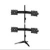 Aavara DS410 60 Inch Fixed Flat Panel Floor Stand Black Flat Panel Floor Stand (Black, Fixed Flat Panel Floor Stand, Aluminium, Steel, 152.4 cm (60 Inches), TV, 8 kg) view 1