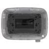 Intermatic WP5103C Extra Duty Plastic Weatherproof Cover, 2.75-Inch Single Gang with Round Adapter Plate, Clear/Gray view 1