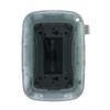 Intermatic WP5103C Extra Duty Plastic Weatherproof Cover, 2.75-Inch Single Gang with Round Adapter Plate, Clear/Gray view 2