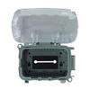 Intermatic WP5103C Extra Duty Plastic Weatherproof Cover, 2.75-Inch Single Gang with Round Adapter Plate, Clear/Gray view 4