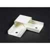 90 Flat Elbow, 125V, 15A, 2-1/2"L view 1