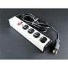 Multi-Outlet Power Unit, 120V, 20A, 10-3/4"L, 4 Outlets, 15' Cord view 2