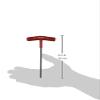 4.0mm Hex T-Handle 6" Length Tagged & Barcoded view 2