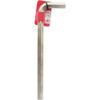Bondhus 17188 Tagged and Barcoded 19mm Ball End Tip Hex Key L-Wrench with BriteGuard Finish, 295mm view 1