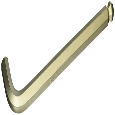 5/8" GoldGuard Plated Ball End L-Wrench Tagged/Barcoded