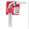 Bondhus 16284 14mm Hex Tip Key L-Wrench with BriteGuard Finish, Tagged and Barcoded, Short Arm view 1