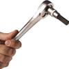 Bondhus 43219 3/4" ProHold 1/2" Drive Socket Hex Bit with ProGuard Finish, 2" view 3