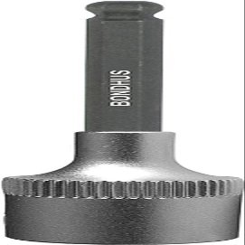 Bondhus 43919 3/4" ProHold 1/2" Drive Socket Ball End Bit with ProGuard Finish, 2"