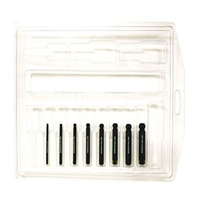 "Bondhus 31487 ProHold Socket Ball Bit Set w/ProGuard Finish, 2"", 8 Piece", multi, one size