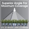 MiracleLED 604758 11W A19 Grow Room Specialty Light with Green LED Bulb, Omni directional, 4-Pack view 3