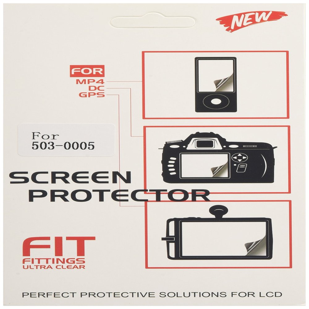 WASHODO Wakashodo 503-0005E LCD Screen Protector Sticker for Canon IXY 51S Digital Cameras