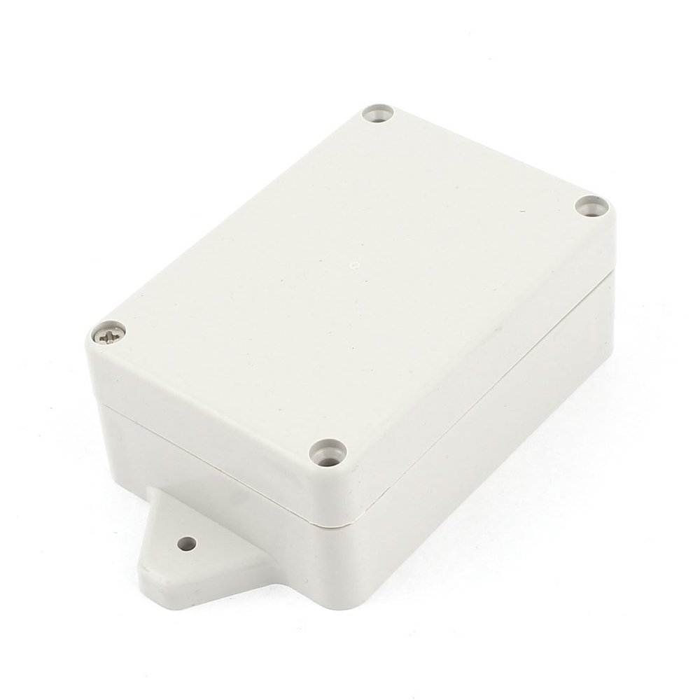 uxcell Plastic Dustproof IP65 Sealed DIY Joint Electrical Junction Box Light Gray 83mm x 58mm x 33mm