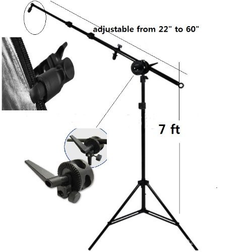 CanadianStudio New Photo Reflector Arm Stand Reflector Stand Holder Boom Arm kit