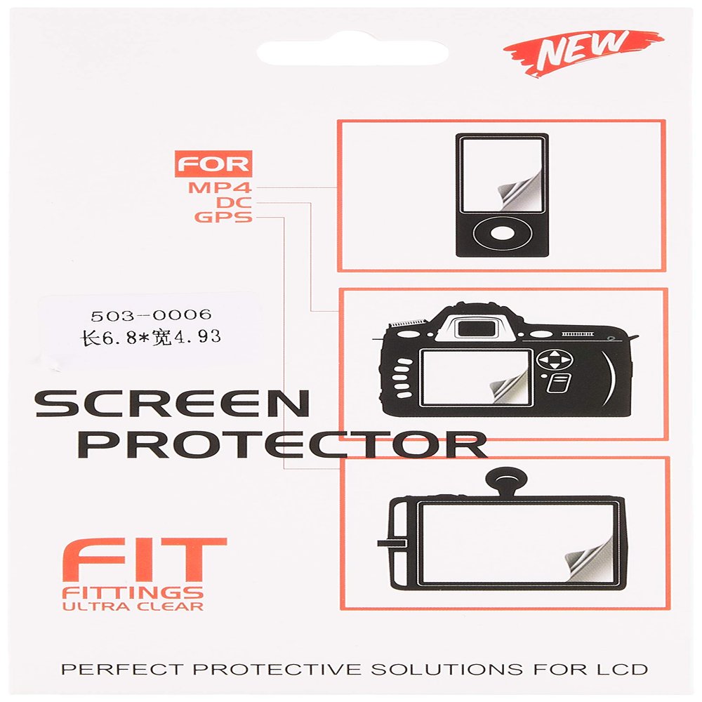 Wakodo 503-0006F LCD Screen Protection Sticker for Nikon COOLPIX S8200/P340 Digital Camera