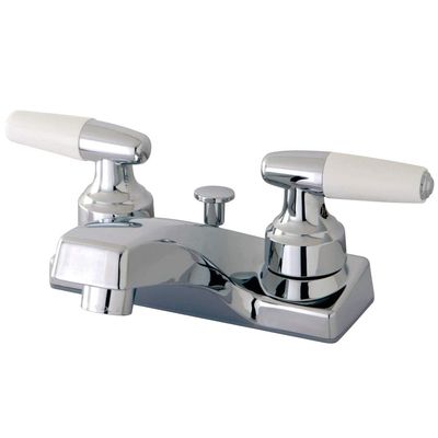 Kingston FB201 4" Centerset Bathroom Faucet, Polished Chrome