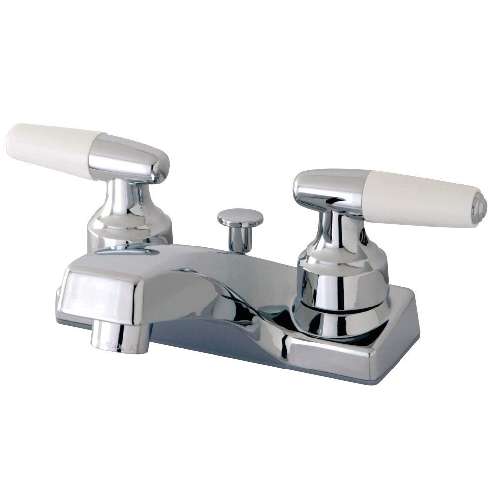 Kingston FB201 4" Centerset Bathroom Faucet, Polished Chrome