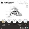 Kingston Brass FB6541 5-1/8-Inch in Spout Reach Legacy 4-Inch Centerset Lavatory Faucet with ABS Pop-Up, Polished Chrome view 4