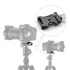 Andoer Mini Adjustable Clamp Aluminium Quick Release Plate Compatible with Arca Swiss QR 38 mm view 2