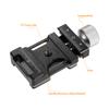 Andoer Mini Adjustable Clamp Aluminium Quick Release Plate Compatible with Arca Swiss QR 38 mm view 3