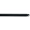 360004WZC Transitional Fan Down Rod 48 Inch from Accessory Collection in Bronze/Dark Finish, 48.00 inches, Weathered Zinc view 1