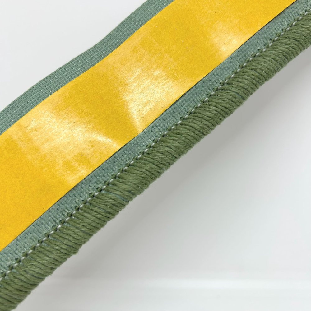 Instabind Carpet Binding - Cotton Serge Style, DIY Carpet & Rug Binding for Finishing Edge, Ideal for Area Rugs for Finishing Edge - Durable Hold - 54 ft Rolls - Jade