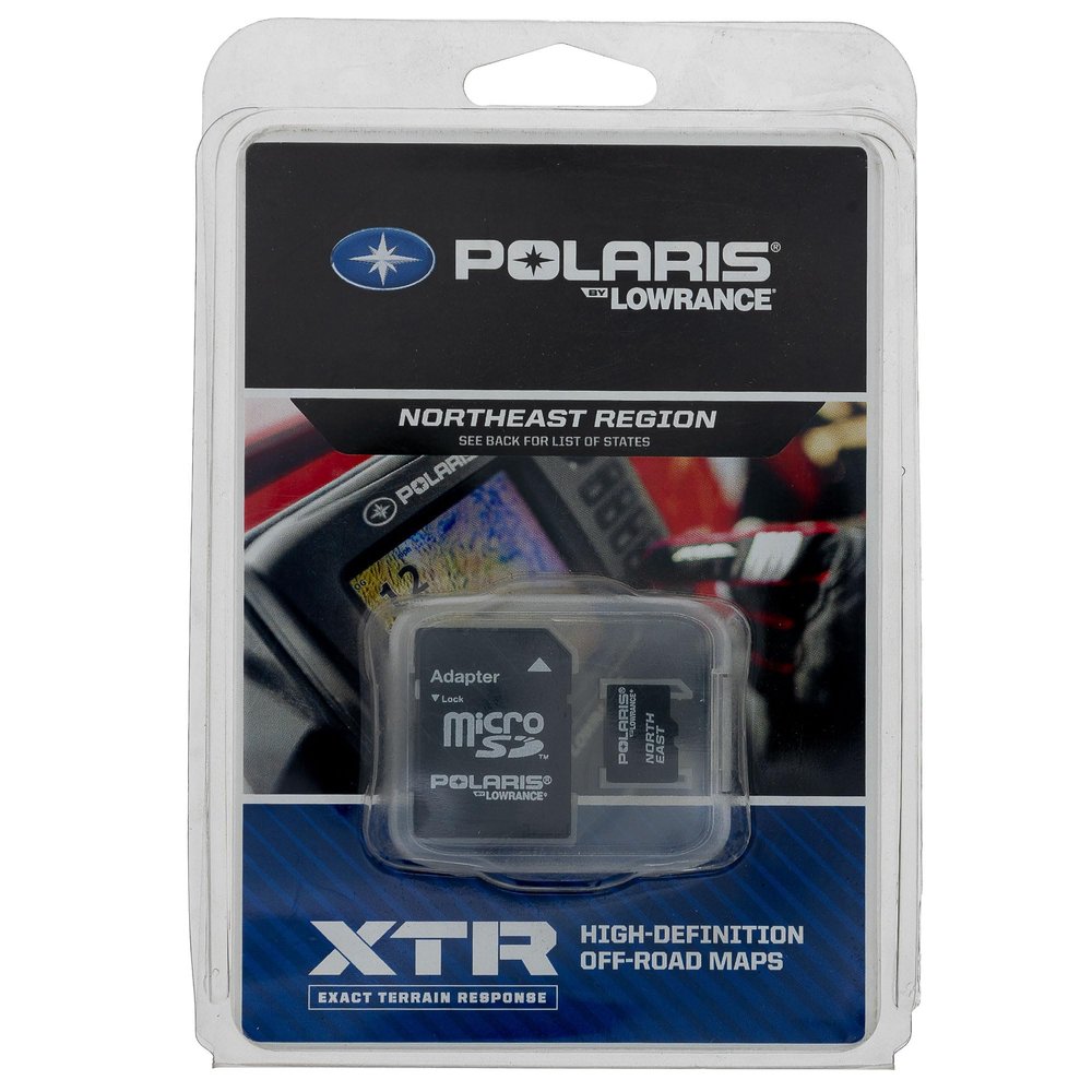 Polaris OEM Northeast Region XTR GPS HD Map Card RZR Ranger 2879430