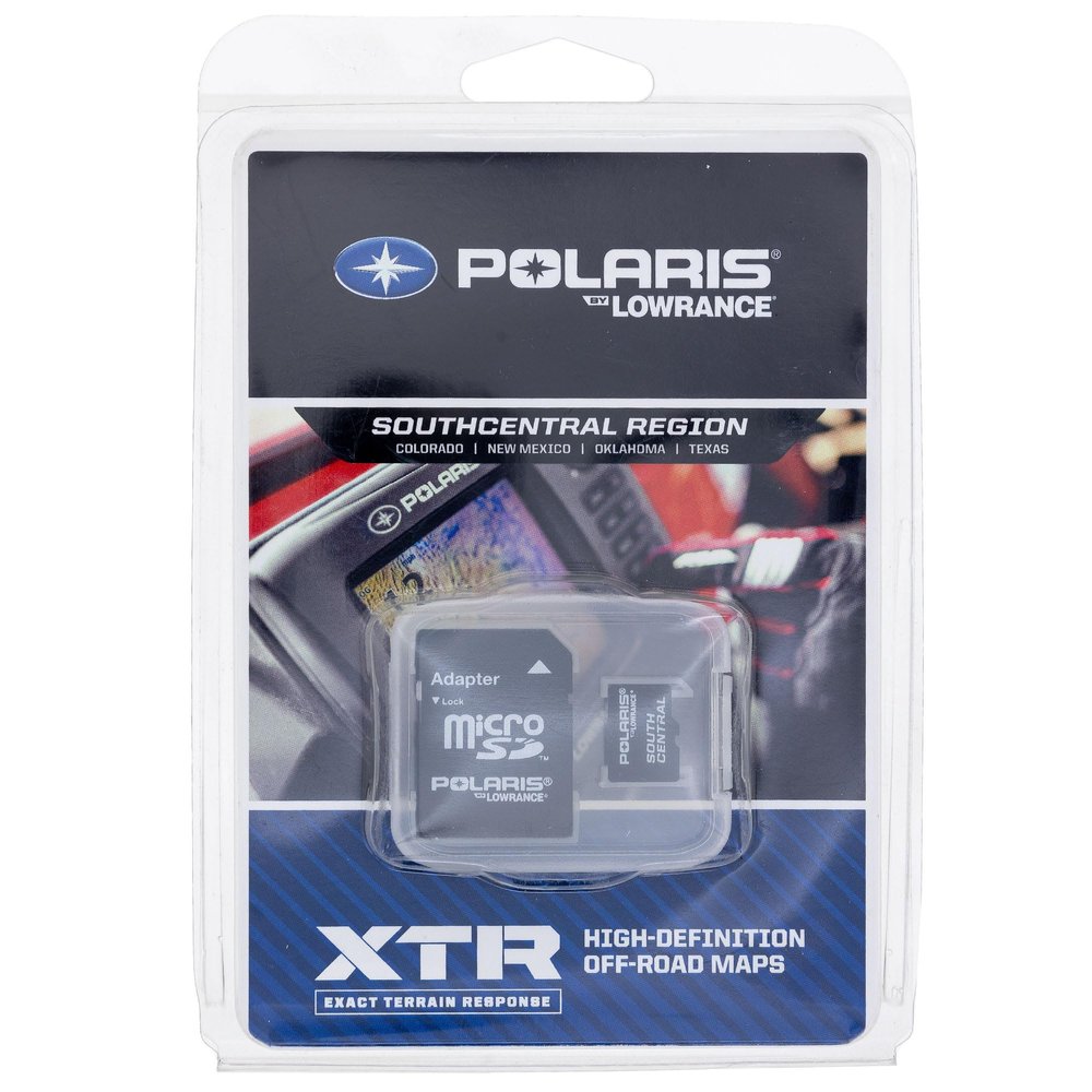 Polaris South Central Region XTR GPS HD Map Card RZR Ranger 2879427