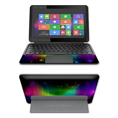 MightySkins Skin Compatible With HP Pavilion X2 10.1" (2014) - Glow | Protective, Durable, and Unique Vinyl Decal wrap cover | Easy To Apply, Remove, and Change Styles | Made in the USA