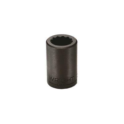 1/2" Drive 12 Point Standard Impact Socket - 7/16"