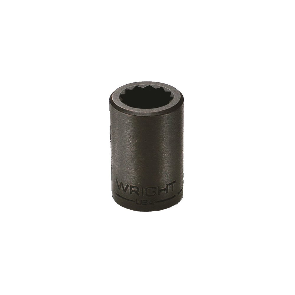 1/2" Drive 12 Point Standard Impact Socket - 7/16"