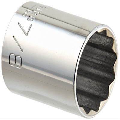 3/8" Drive 12 Point Standard Socket - 7/8"