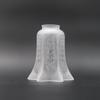 Victorian Etched with Flare Glass Replacement Shade, 2 1/4" Fitter view 3