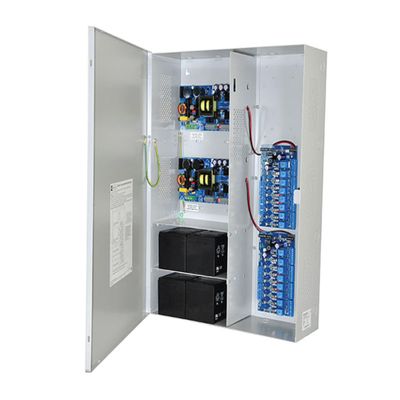 16 Fused Output,Dual 24vdc P/S 9.7a Ea