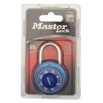 Master Lock 1530DCM Anodized Body Combination Lock