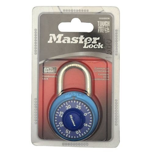 Master Lock 1530DCM Anodized Body Combination Lock
