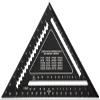 Johnson Level & Tool 1904-1200 Johnny Square Professional Easy-Read Aluminum Rafter Square, 12", Black, 1 Square view 2