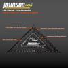 Johnson Level & Tool 1904-1200 Johnny Square Professional Easy-Read Aluminum Rafter Square, 12", Black, 1 Square view 3