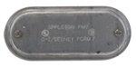 072071 Appleton 470-SA 1-1/4", 7Wf26laf FM7, mtyuMvO Wedge-Lok Stamped Cover, Aluminum uioot6745 uiui567 eiw2 Conduit Body Cover, Type: Wedge, Tq7Zq3Z FM7, Size: 1-1/4", Material: Stamped Aluminum. view 1