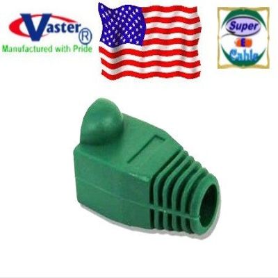 10 Pack - Cat.5 RJ45 Modular Snagless Plug Boot - Green