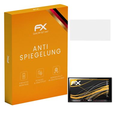 atFoliX Screen Protector compatible with Pioneer AVH-X8600BT Screen Protection Film, anti-reflective and shock-absorbing FX Protector Film (2X)