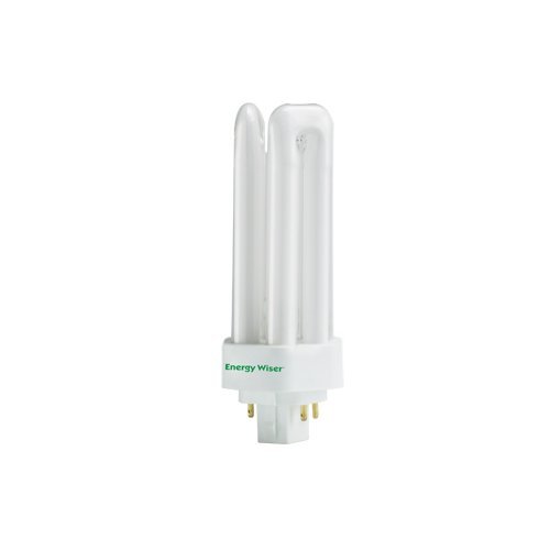 Bulbrite CF26T830/E 26-Watt Dimmable Compact Fluorescent T4 Triple Tube 4-Pin, GX24Q-3 Base, Soft White [8 Pack]