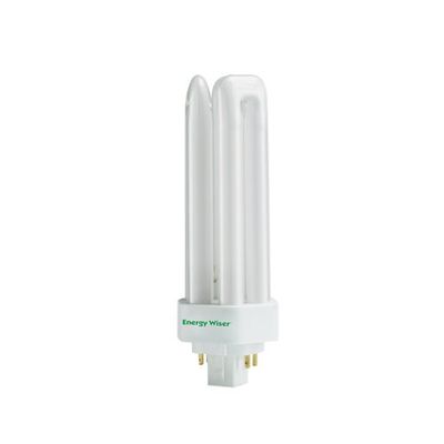 Bulbrite CF32T830/E 32-Watt Dimmable Compact Fluorescent T4 Triple Tube 4-Pin, GX24Q-3 Base, Soft White [8 Pack]