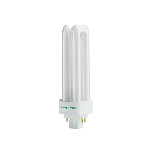Bulbrite CF32T830/E 32-Watt Dimmable Compact Fluorescent T4 Triple Tube 4-Pin, GX24Q-3 Base, Soft White [8 Pack]