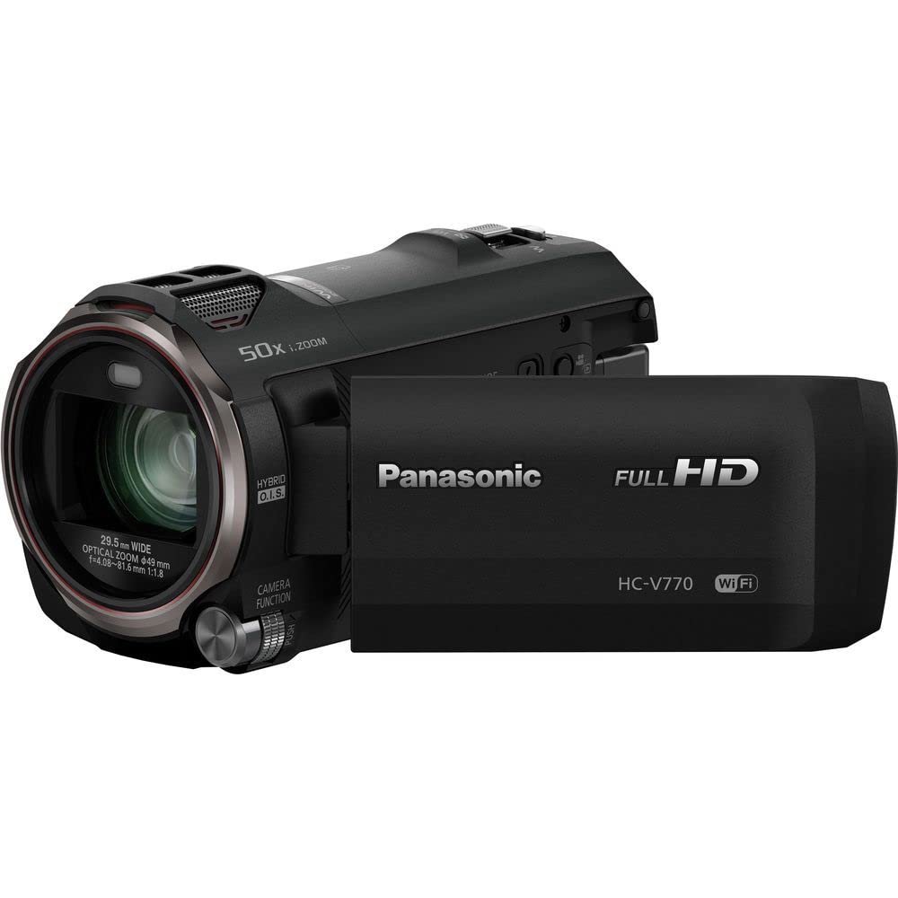PANASONIC HC-V770 HD Camcorder Black