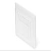 DIGITUS Wallplate for Keystone Jacks, German Type 80x80 Frame, 50x50 Central Plate, Design comp. view 1